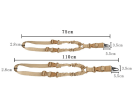 Heavy Duty Tactical Single Point Gun Rifle Sling Adjust & Quick Detach QD Buckle - Black