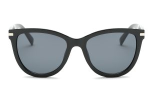 Women Cat Eye Fashion Sunglasses - Black