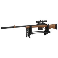 Shooting Rest 15.7"x6.9"x7.5" Plastic - Black