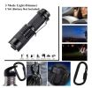 Emergency Survival Kit, Outdoor Survival Gear Tool with Survival Bracelet, Folding Knife, Compass, Emergency Blanket, Fire Starter, Whistle, Tactical