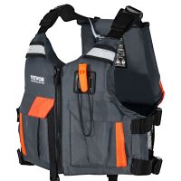 VEVOR Watersports Life Vest PFD 80N Buoyancy Life Jacket for Men & Women S - Default