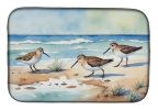 Sandpipers Hunting Dish Drying Mat Absorbent Dish Drying Mat Pad for Kitchen Counter Dish Drainer Mat for Countertop, 14 x 21", Multicolor - Default