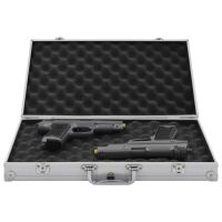 Gun Case Aluminum ABS Silver - Silver