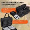 VEVOR Tactical Pistol Backpack with 2 Pistol Cases, Gun Range Backpack with 6x Magazine Slots for Shooting and Hunting - Black