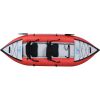 Inflatable Kayak Set with Paddle & Air Pump, Portable Recreational Touring Kayak Foldable Fishing Touring Kayaks, Deluxe Extended Version Tandem 2 Per
