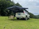 270° Awning House Tent , Not Include Side Shade cloth, Only Awning House, Overland 270 Degree Awning House - Black - oxford fabric