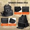 Tactical Gun Range Bag with Lockable Zipper for Outdoor Hunting - Black - Storage Bag