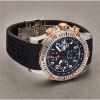 Revue Thommen 16071.6854 Men's 'Airspeed' Black Dial Day-Date Chronograph Automatic Watch - Default Title