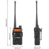 Baofeng UV-5R UHF VHF Dual Band Two Way Ham Radio Walkie Talkie