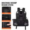 Tactical Gun Range Bag with Lockable Zipper for Outdoor Hunting - Black - Storage Bag