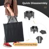 Portable Stove Fire Pit for Outdoor Camping Hiking Traveling - Black - Style A