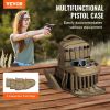 VEVOR Tactical Range Backpack for 6 Pistols Gun Backpack Brown - Brown - 42 x 23 x 48 cm