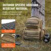VEVOR Tactical Range Backpack for 6 Pistols Gun Backpack Brown - Brown - 42 x 23 x 48 cm