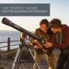 Celestron - AstroMaster 70AZ Telescope - Refractor Telescope - Fully Coated Glass Optics - Adjustable Height Tripod â€“ Bonus Astronomy Software Packa