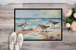 Sandpipers Hunting Doormat Front Door Mat Indoor Outdoor Rugs for Entryway, Non Slip Washable Low Pile, 24H X 36W - Default