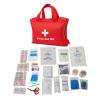 First Aid Essentials First Aid Kit, Red - KM0380