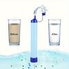 (FST-RV-11)Personal Water Filter for Hiking, RV Camping, Travel, and Emergency Preparedness - Blue