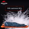 Naturehike Goose Down Sleeping Bag Naturehike Camping Ultralight Sleeping Bag Winter Waterproof Sleeping Bags - CW280 Navy Goose