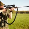 Tactical Paracord Sling Adjustable Paracord Strap Gun Belt Rifle Gun Sling - Black