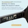 Smart Bluetooth glasses headset wireless not in ear sunglasses driving talk glasses headset - F06 transparent lens