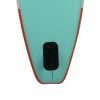 Inflatable Stand Up Paddle Board W/Accessories & Backpack Leash Double Action Hand Pump Repair Kit for Youth & Adult - KM3702