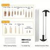 Universal 126pcs Pro Gun Cleaning Kit - Firearm Cleaner with Carrying Case - 1 Set