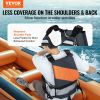 VEVOR Watersports Life Vest PFD 80N Buoyancy Life Jacket for Men & Women S - Default