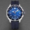Alpina Women's 'Comtesse' Blue Dial Blue Rubber Strap Quartz Watch AL-240MPN2VC6 - Default Title