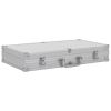 Gun Case Aluminum ABS Silver - Silver