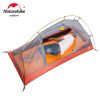 Naturehike Cycling Backpack Tent Ultralight 20D/210T For 1 Person Camping Tent NH18A095-D - 20D - Orange