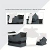 Durable Outdoor Tactical Sandbag Support Bag for Shooting and Sighting - Perfect for Training and Competition - black