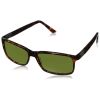 TAG Heuer Legend 9381 58mm Lens Acetate Rectangular Frame Sunglasses - Matte Black / Gradient Grey