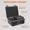 VEVOR Hard Pistol Cases with Pre-cut Lining Lockable Pistol Case for 5 Pistol - Default