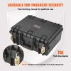 VEVOR Hard Pistol Cases with Pre-cut Lining Lockable Pistol Case for 5 Pistol - Default