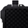 Waterproof Plastic Molded Gun Case Trolly Carry Case - Black