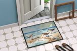 Sandpipers Hunting Doormat Front Door Mat Indoor Outdoor Rugs for Entryway, Non Slip Washable Low Pile, 24H X 36W - Default