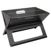 Portable Charcoal Grill Space-saving & Foldable BBQ Barbecue Grill, Large Grilling Surface and Capacity Grill for Camping