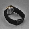 Revue Thommen Men's 'Diver' Blue Dial Black Rubber Gunmetal Automatic Watch 17571.2885 - Default Title