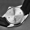 Revue Thommen 17571.2836 Men's 'Diver' Black Dial Rubber Strap Swiss Automatic Watch - Default Title