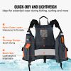 VEVOR Watersports Life Vest PFD 80N Buoyancy Life Jacket for Men & Women S - Default