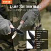 Folding Pocket Knife 3 in/7.6 cm 7Cr17Mov Blade Aluminum Handle Sharp - Default
