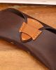 Leather Sunglass Case Glasses Case Eyeglass Case for Men and Women Protects Sunglasses Eyeglasses Slim - Mymesken