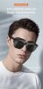 Smart Bluetooth glasses headset wireless not in ear sunglasses driving talk glasses headset - F06 transparent lens