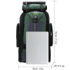 70L Hiking Camping Backpack, Hunting Climbing Backpack for Outdoor, Backpack Water Resistant, Tactical Backpack - Green