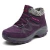 Winter Women's Snow Boots. Increased Velvet Warm Low Ankle Outdoor Sports Hiking Boots