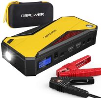 DBPOWER 800A Peak 18000mAh Portable Car Jump Starter (Color: Yellow)