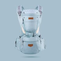 Ergonomic Front-Facing Baby Carrier Infant  Hipseat Waist Carrier for Baby 0-36M by SUNVENO (Color: Green)