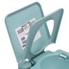 Lightweight Portable Toilet,  Flushable Camping Toilet, Sanitary Outdoor Travel Toilet for Tents Boats Semi Trucks RV Campers