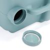 Lightweight Portable Toilet,  Flushable Camping Toilet, Sanitary Outdoor Travel Toilet for Tents Boats Semi Trucks RV Campers