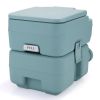 Lightweight Portable Toilet,  Flushable Camping Toilet, Sanitary Outdoor Travel Toilet for Tents Boats Semi Trucks RV Campers